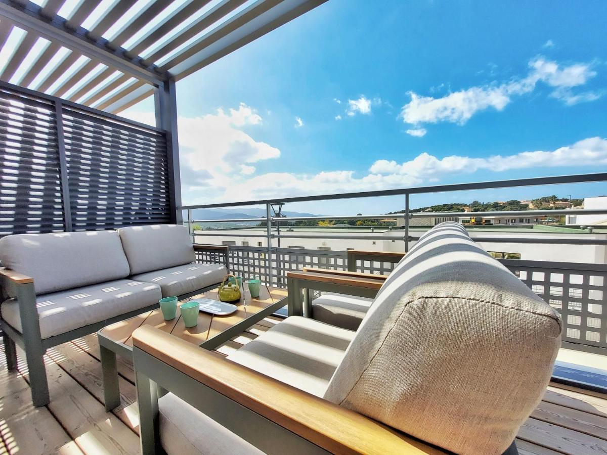 Appartement Catalina - Double Terrasse - Wifi - Clim - Porticcio Porticcio  Kültér fotó